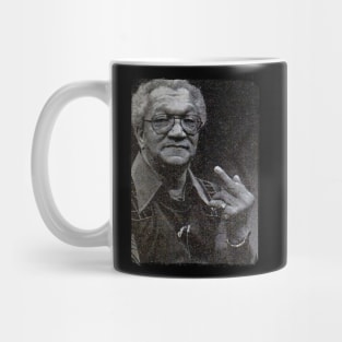 middle finger 70s Mug